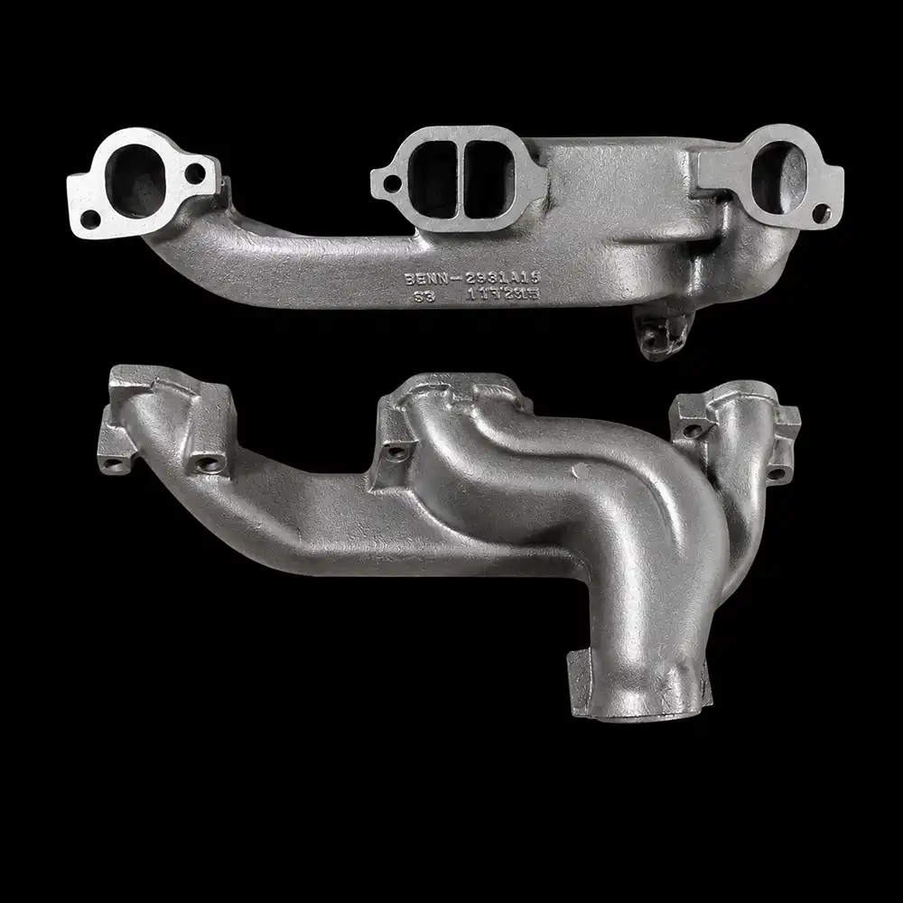 Pontiac D Port Ram Air Exhaust Manifolds 2.35 in Collector